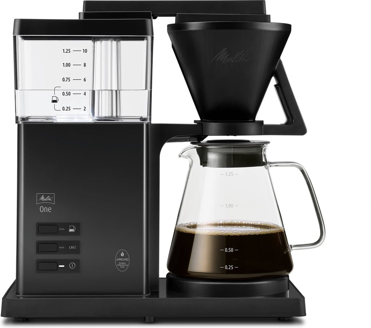 One koffiezetapparaat 1031-02 pure zwart — afbeelding 1