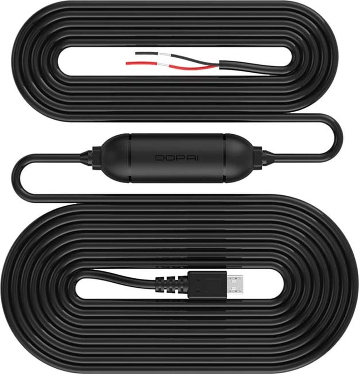 DDPAI Mini Pro Dashcam Continue Voeding Hardwire Kabel Voeding Micro USB — afbeelding 1