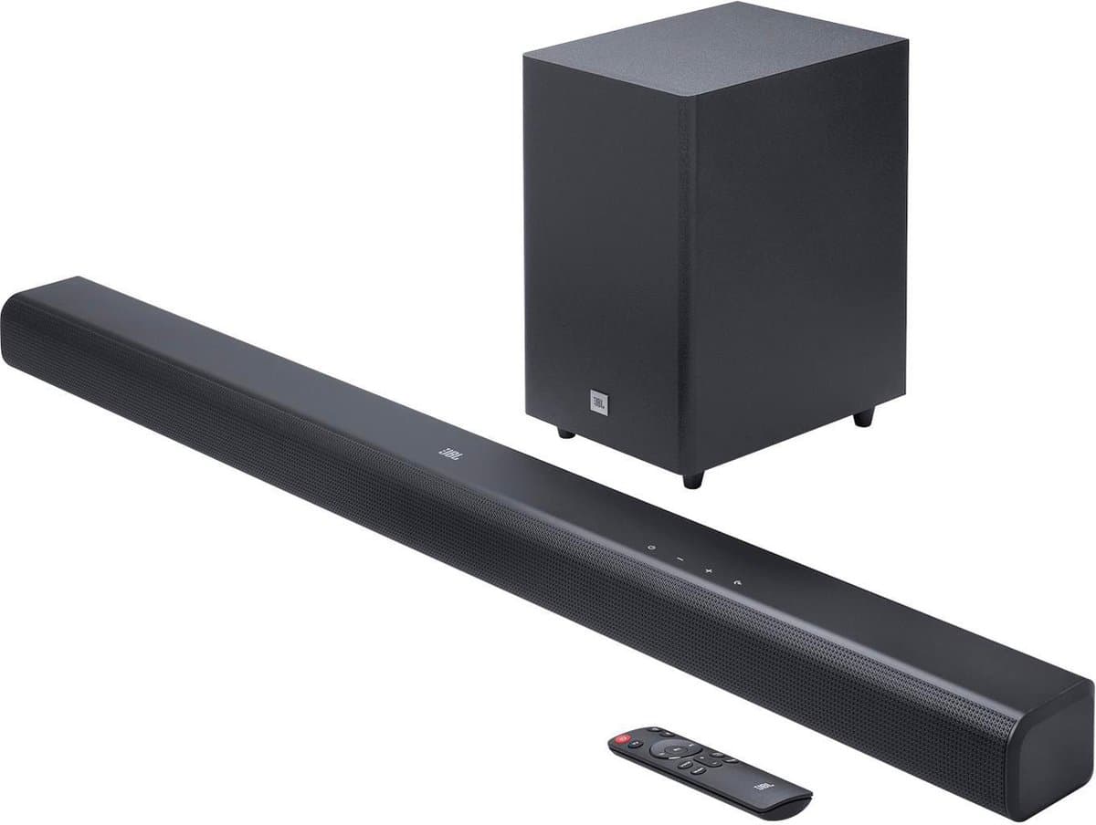 JBL SB560 - 3.1 Soundbar met Draadloze Subwoofer - Home Cinema Systeem voor TV - HDMI eARC - Bluetooth - Krachtige Bas - Zwart — afbeelding 1