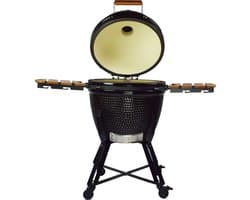 BLISS kamado 23 BBQ - houtskool barbecue - inclusief levenslange garantie, kooksysteem & meer accessoires.