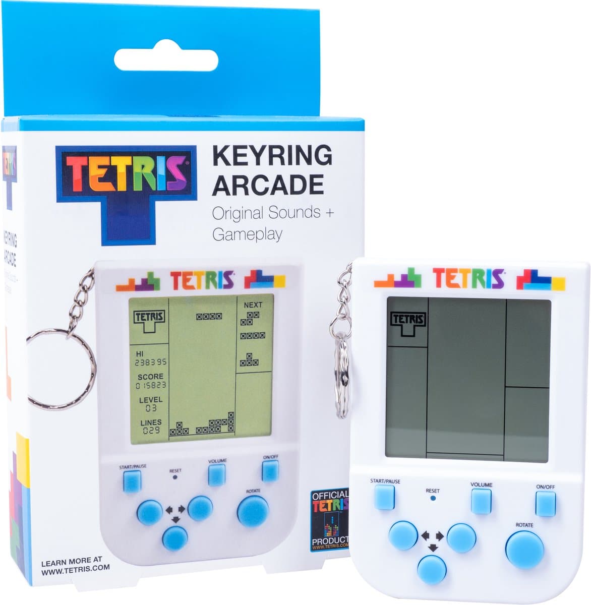 Tetris - retro gaming handheld (sleutelhanger) — afbeelding 1