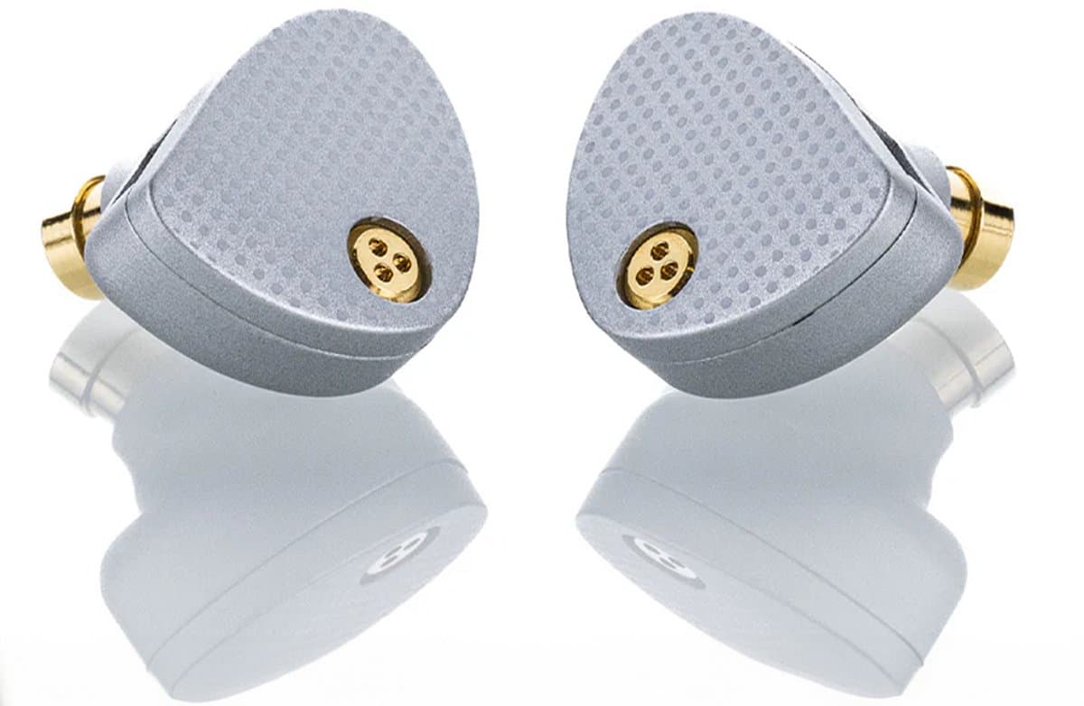 Moondrop Aria 2 - In-Ear Monitor - IEM - Dynamische Driver - Audiofiele Oordoppen - Verwisselbare Kabel - Comfortabele Pasvorm - Zilver — afbeelding 1