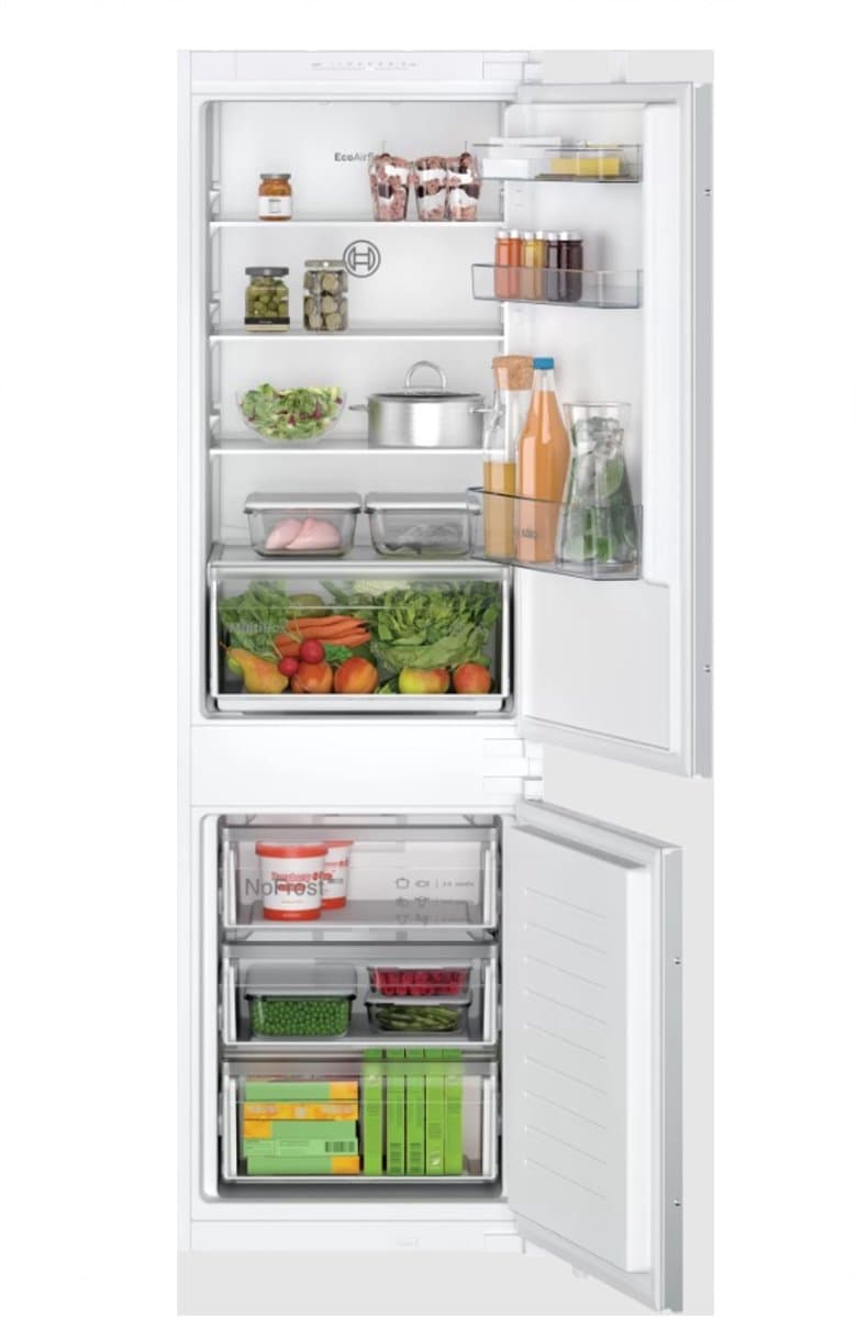 Bosch KIN86NSE0 - Serie 2 - Inbouw koel-vriescombinatie - 260 l - noFrost: nooit meer hoeven ontdooien - Energielabel E — afbeelding 1