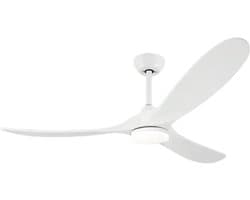 Bovista Plafondventilator - Met Verlichting - Plafond Ventilator - Met Lamp - Plafonniere Met Ventilator - Met Licht - Stijl D - 150cm