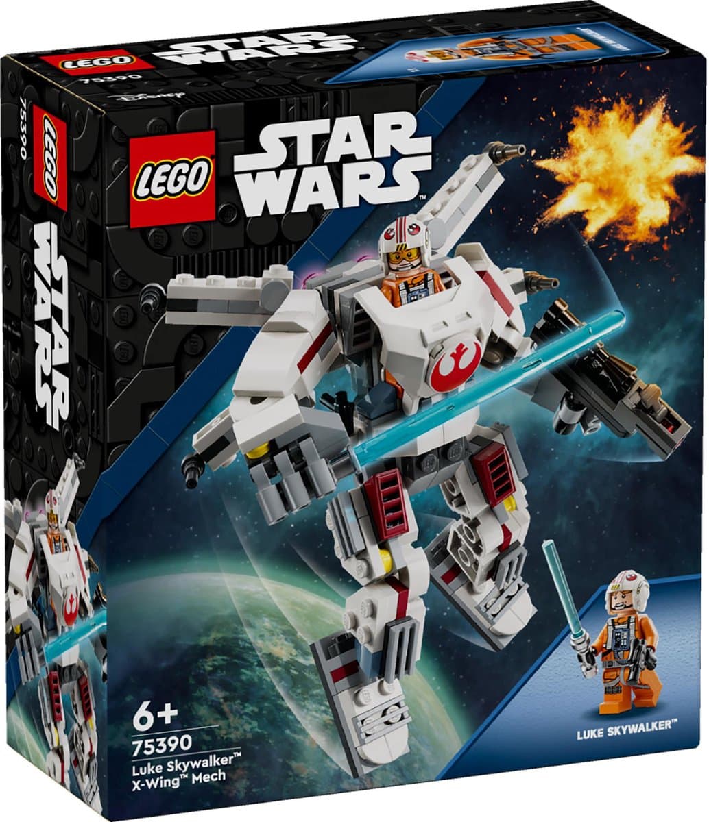 LEGO Star Wars™ Luke Skywalker™ X-wing™ mecha 75390 — afbeelding 1
