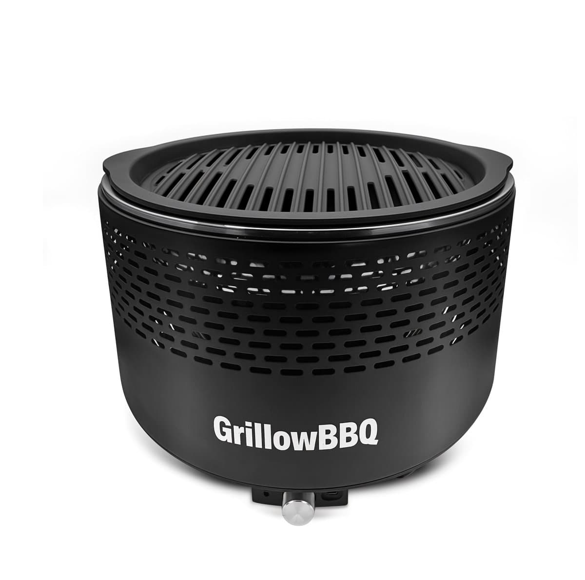 Grillow One – Rookarme Gourmet BBQ – Voor Binnen & Balkon – Draagbaar – Met Ventilator — afbeelding 1