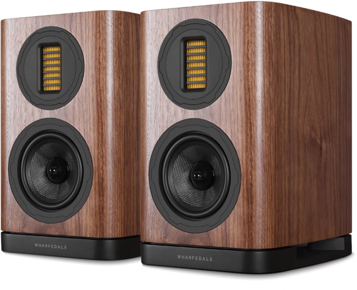 Wharfedale EVO 5.1 Boekenplank Speakers - Hifi Stereo Set - Passieve Speaker - 2-Weg Luidsprekers - Walnoot — afbeelding 1