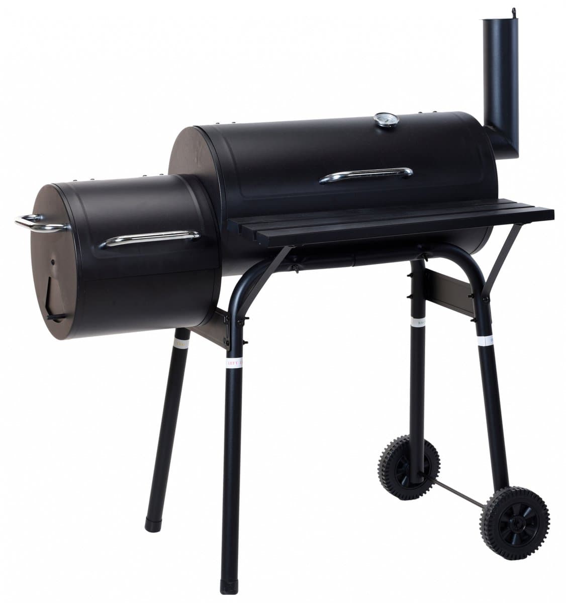 Vaggan Smoker Houtskoolbarbecue - zwart — afbeelding 1