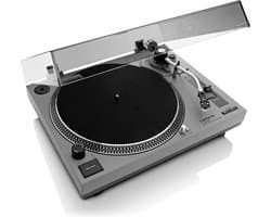 Lenco Platenspeler - Direct drive - USB digitalisering - DJ Draaitafel - L-3810GY - Grijs