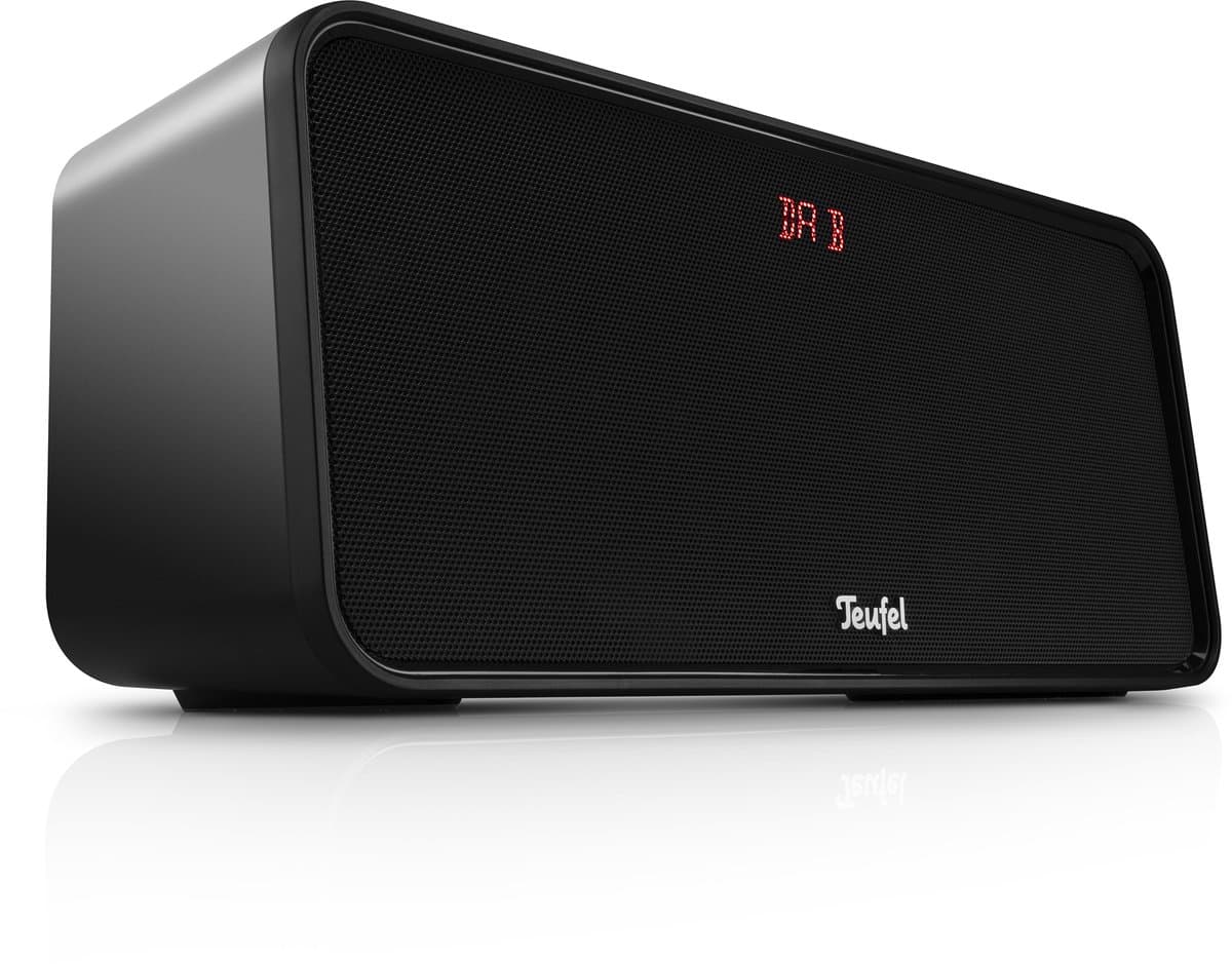 Teufel BOOMSTER 4 - Robuuste 2.1 bluetooth-speaker met DAB+ en FM-radio - Tot 23 uur batterijduur - Spatwaterbescherming, USB-C - Night Black — afbeelding 1