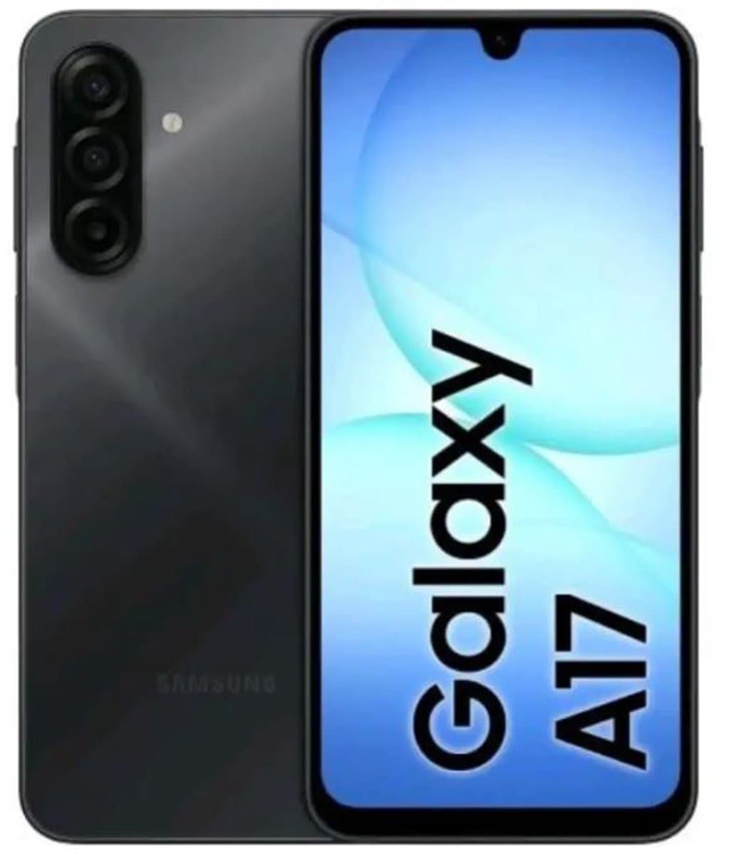 TIM Samsung Galaxy A17 17 cm (6.7") Hybride Dual SIM Android 14 4G USB Type-C 8 GB 256 GB 5000 mAh Zwart — afbeelding 1