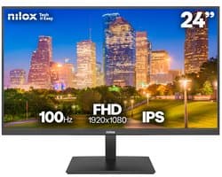 Nilox NXM24FHD1202 computer monitor 60.5 cm (23.8") 1920 x 1080 pixels Full HD Zwart