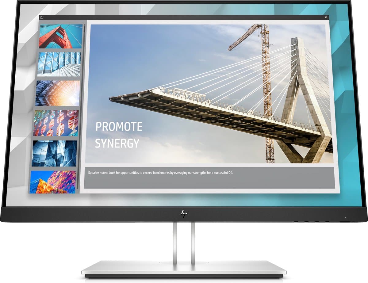 HP E24i G4 computer monitor 61 cm (24") 1920 x 1200 Pixels WUXGA Zwart — afbeelding 1