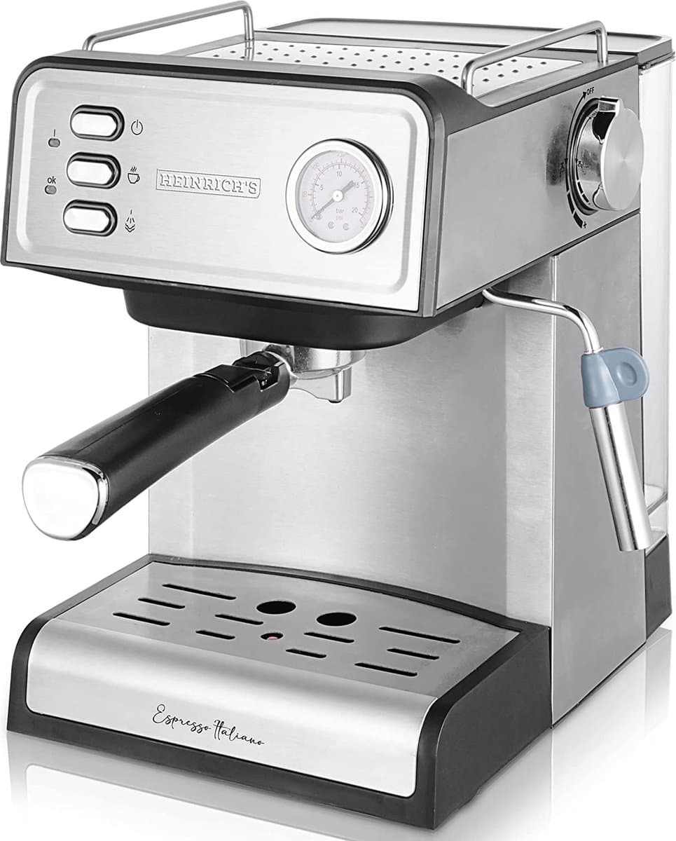 Heinrich's HES 8689 Espresso apparaat - 20 bar - pistonmachine — afbeelding 1