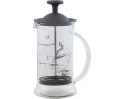 Hario Cafe Press Slim S Glas Zwart - French Press 240ml