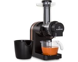 Klarstein Bella Elegance Sappers 200 W, Sapcentrifuge met 400 ml, BPA-vrij, antislip standvoet, max. continue bedrijfstijd: ca. 20 minuten, eenvoudige reiniging, zwart