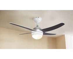 LIVARNO home Plafondventilator met LED-lamp - 50W - 3 standen