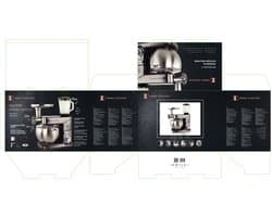 Imperial Collection IM-KM2500-3: 3 in 1 Keukenmachine - Blender, Grinder & Standmixer 10L