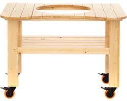 Houten grilltafel Kamado L Mustang 120x90x86cm