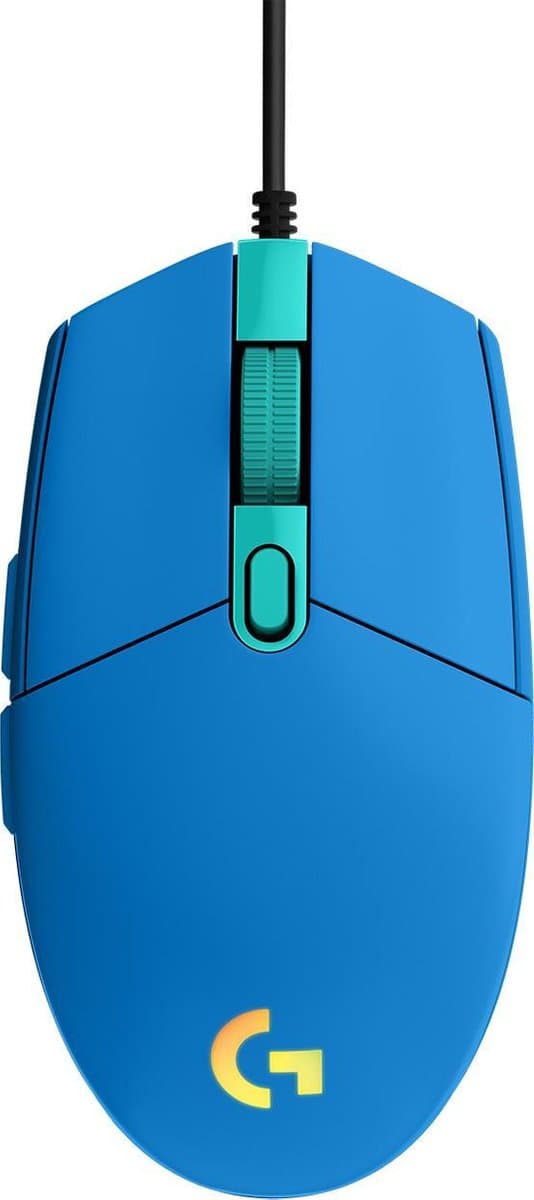 Logitech G203 LIGHTSYNC - Bedrade Gaming Muis - RGB verlichting - Blauw — afbeelding 1