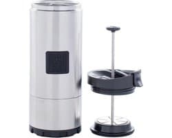 Planetary Design - Serie BruTrek OVRLNDR - French press - Koffie - Camping - Outdoor - Hiking - Cafetière - RVS - Afneembare onderkant voor makkelijke reiniging - 710ml