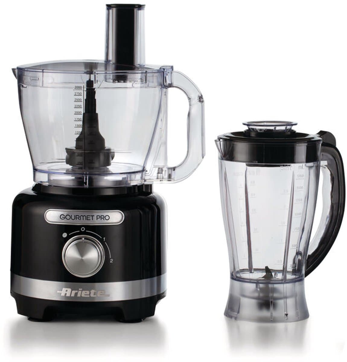 Ariete 1782/02 - Moderna food processor - keukenmachine - hakmolen - blender - Zwart — afbeelding 1
