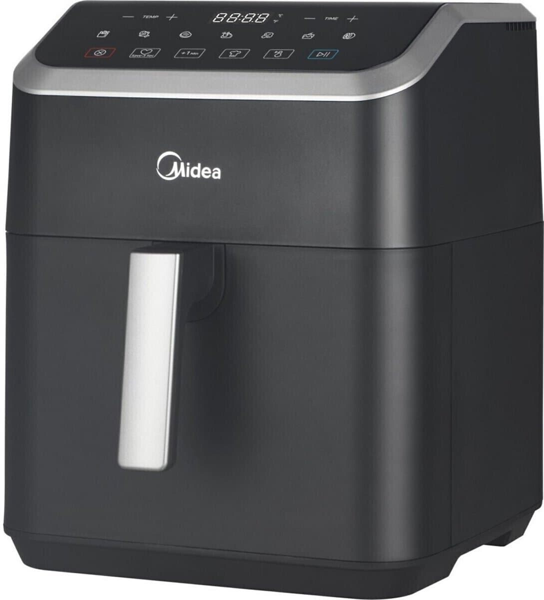 Midea MAD55000ADK - Airfryers - Heteluchtfriteuse - Energie en tijdbesparing - 5,5L - Oven - Zwart — afbeelding 1