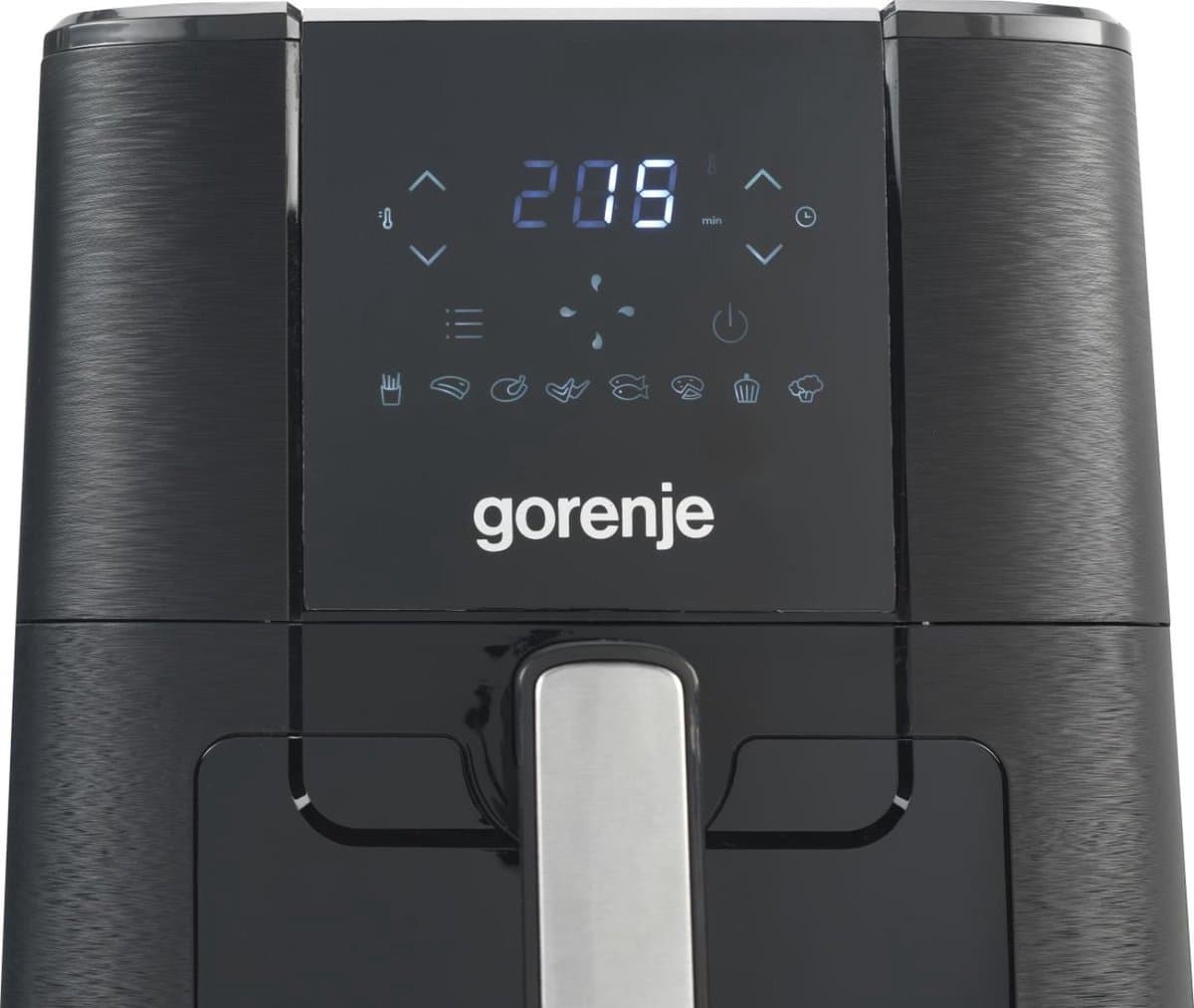 Gorenje AF1350DWB Enkel 5,4 l Vrijstaand 1350 W Heteluchtfriteuse Zwart — afbeelding 1