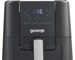 Gorenje AF1350DWB Enkel 5,4 l Vrijstaand 1350 W Heteluchtfriteuse Zwart