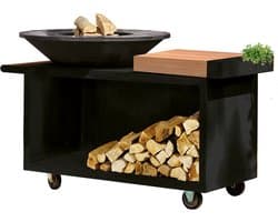 OFYR Island Black 100 Pro Teak Wood