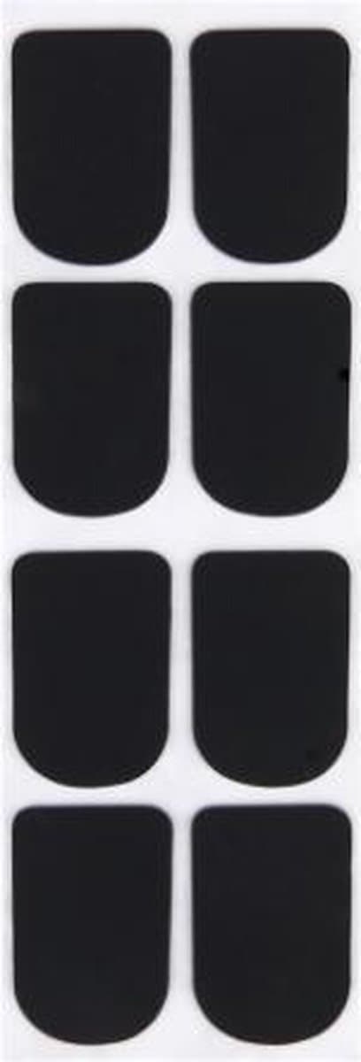 Mondstukkussen Klarinet - Klarinet/Sopraansaxofoon Mondstuk Patches Pads Kussens Zwart --- 0.8mm — afbeelding 1