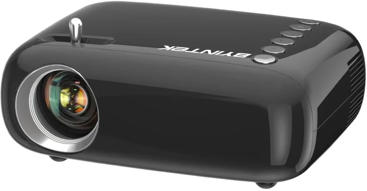 Byintek SKY K6 - Draagbare LCD Projector - Full HD Ondersteuning - Digitale Zoom 50-100% - WiFi & Bluetooth - Ingebouwde HiFi Speaker - Geschikt voor iOS/Android — afbeelding 1