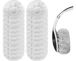 100 stuks - Elastische Hygienehoesjes hoofdtelefoon - cover hoes - niet-geweven stof hoofdtelefoon covers - rekbare sanitaire oorschelp covers