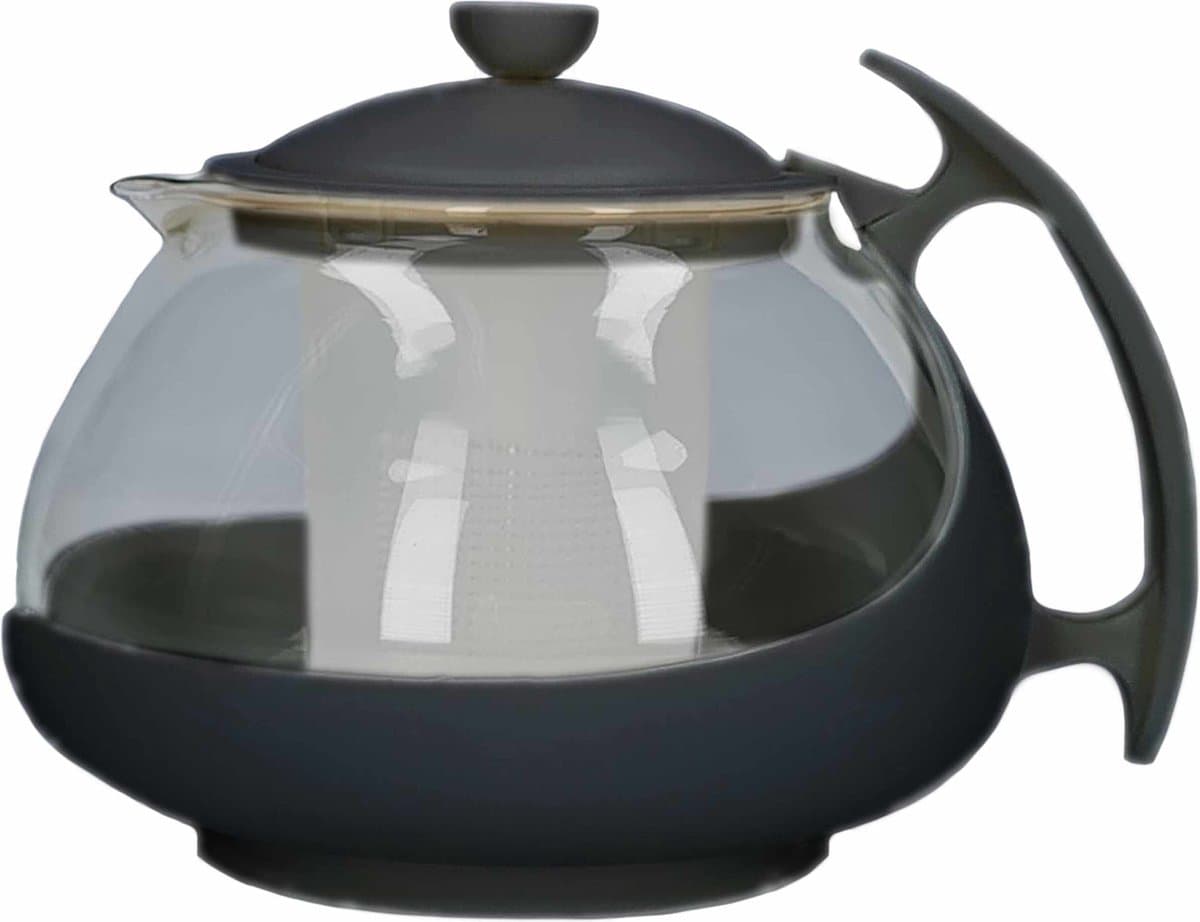 French press koffiemaker/cafetiere glas - Koffie zetter met filter - 700 ml - Camping koffiezetters — afbeelding 1