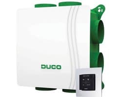 DucoBox Silent Connect 400 m³/h + RFT bediening - randaarde stekker