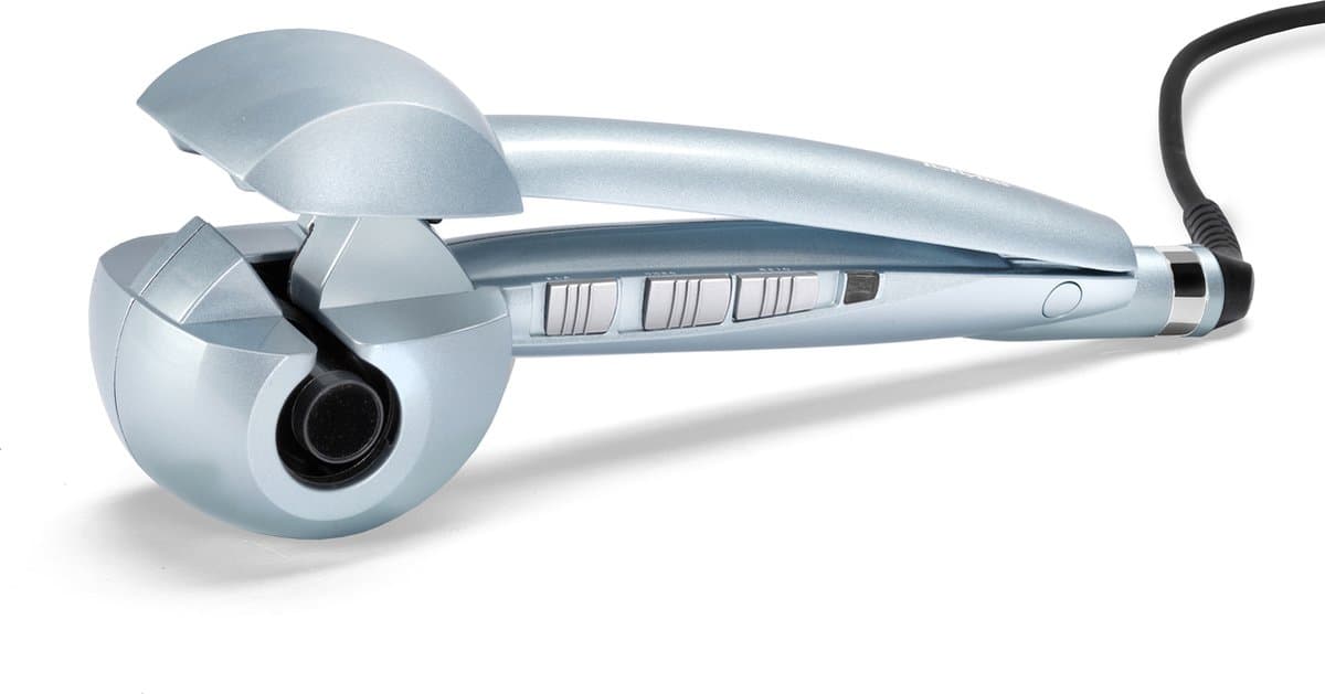 BABYLISS Hydro-Fusion Curl Secret C1700E Krultang Blauw — afbeelding 1
