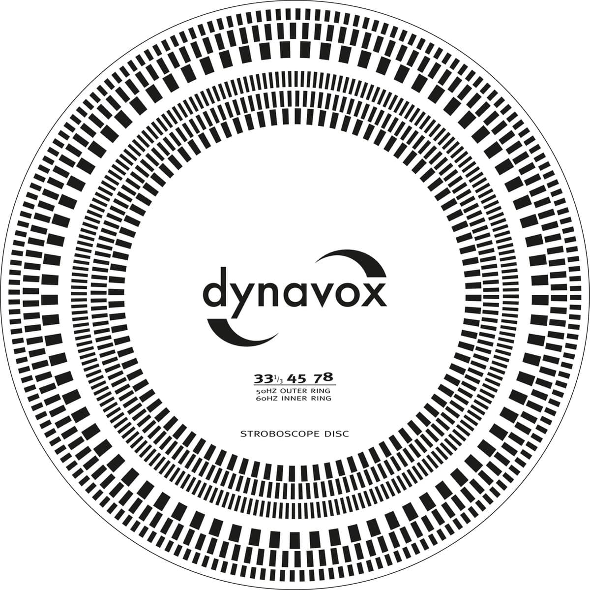 Dynavox - Pick-up afregel sjabloon — afbeelding 1