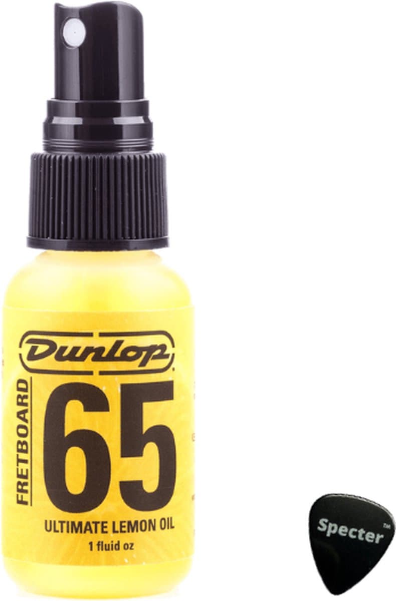 Dunlop Formula 65 Lem olie Met Specter Plectrum | Lemon Oil | Fretboard — afbeelding 1