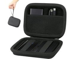 Duurzame Hard Case Bescherming voor Portable SSD's - Geschikt voor T7, T7 Touch, T7 Shield en T9 - Zwart