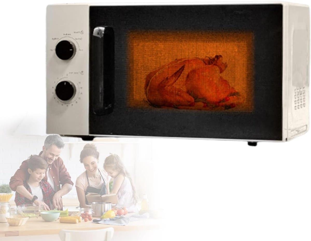 Magnetron - Compacte oven - Snelle bereiding - Gelijkmatige verwarming - 20 liter - Zwart — afbeelding 1