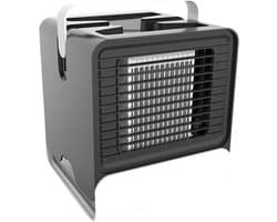 Mini Aircooler - Persoonlijke Ventilator - Koeling Zomer - Stille Werking - 160x160x180mm - Zwart