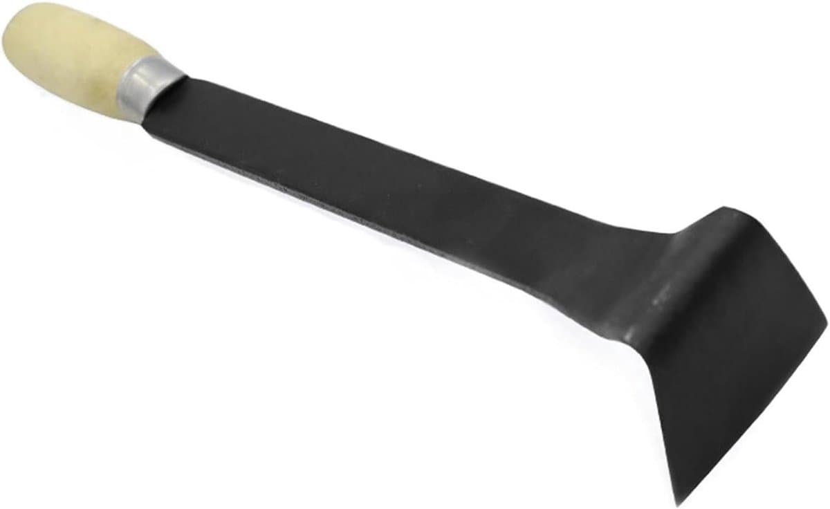 Grasmaaier Schraper - Grasmaaier Reiniger - Gazon Onderhoud - Ergonomische Houten Handgreep - 40 x 9 x 8 cm - Uniek — afbeelding 1