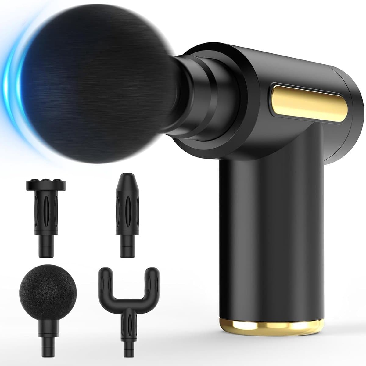 Massage Gun Mini - diepe weefselmassage - Professioneel Massage Apparaat - Massageapparaat Massagegun - Massage Pistool - cadeau voor Kerstmis, Moederdag, Vaderdag, Valentijnsdag - Zwart — afbeelding 1