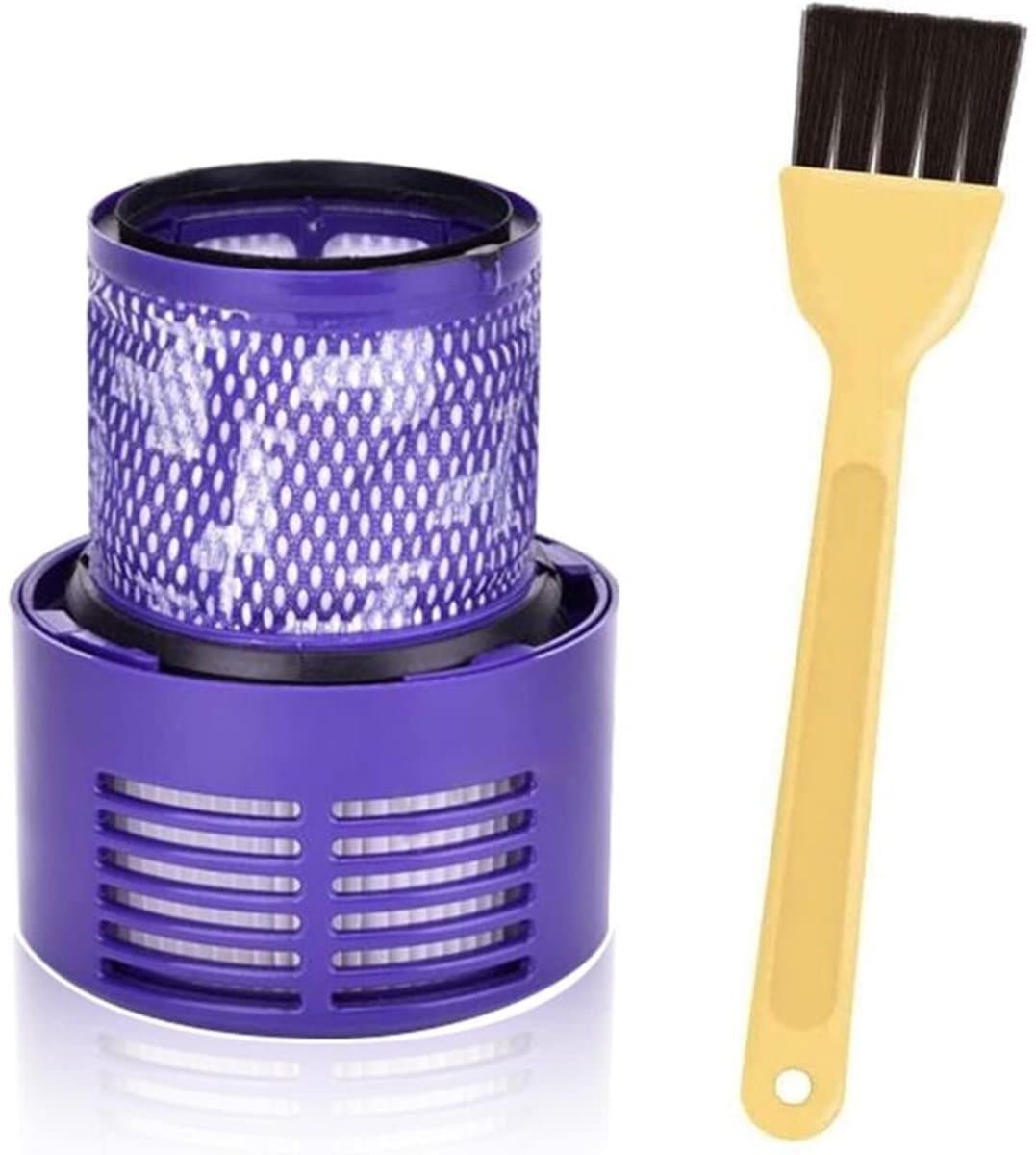 Filters voor Dyson V10 SV12 Cyclone-serie- compatibel met V10 Absolute- V10 Animal en V10 Total Clean. Accessoires voor Dyson stofzuigerfilters: wasbare filters en stofzuigerborstels. — afbeelding 1