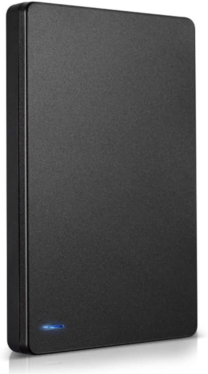Externe Harde Schijf - Opslag Schijf - Bestanden Opslaan - Schok- en Valbestendig - 1 TB - Zwart — afbeelding 1