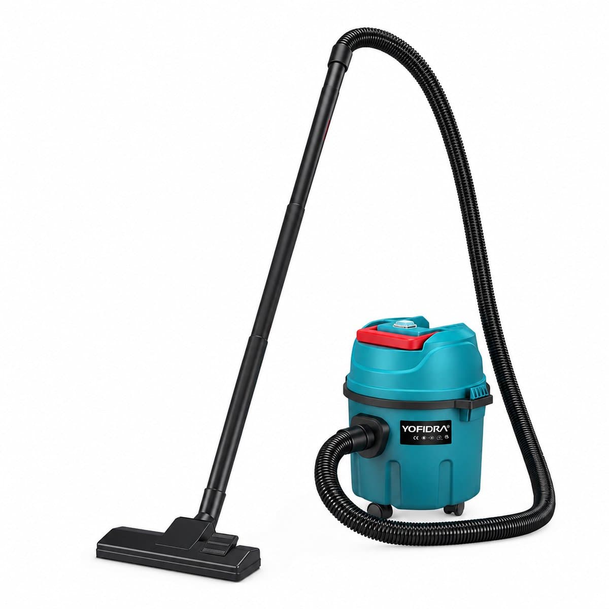 Sello! waterstofzuiger – nat en droog stofzuiger – draadloos – 3-in-1 – 2000w motor – geluidsarm – 2 meter slang – 10 liter — afbeelding 1