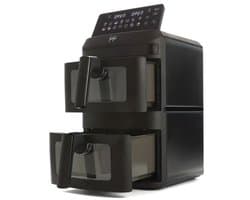 FriFri Airfryer Duo Slim FR0813028BLP 2800 W Matzwart