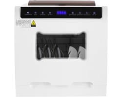 Vrijstaande vaatwasser - Tafelmodel vaatwasser - Schoon servies - Touchscreen bediening - 4-6 couverts - Wit