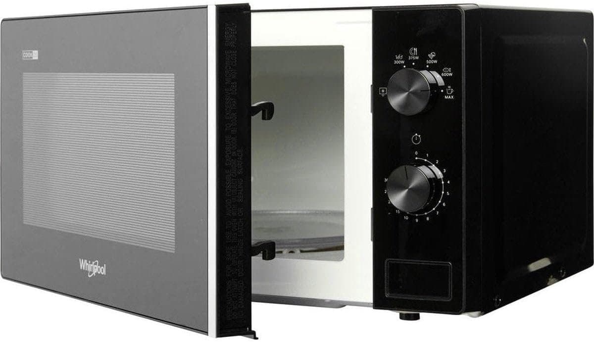 WHIRLPOOL MWP 101 B -1 vrijstaande Magnetron zwart + 3 Jaar Gratis Extra Garantie — afbeelding 1