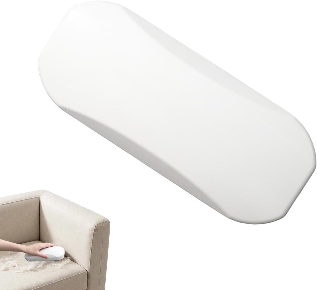 Tafelkruimelverwijderaar - Kruimelborstel - Snel Aanrecht Schoon - Ergonomische Greep - 198 cm - Wit — afbeelding 1